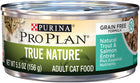 Purina Pro Plan True Nature Grain Free Adult Trout & Salmon Entree Canned Cat Food