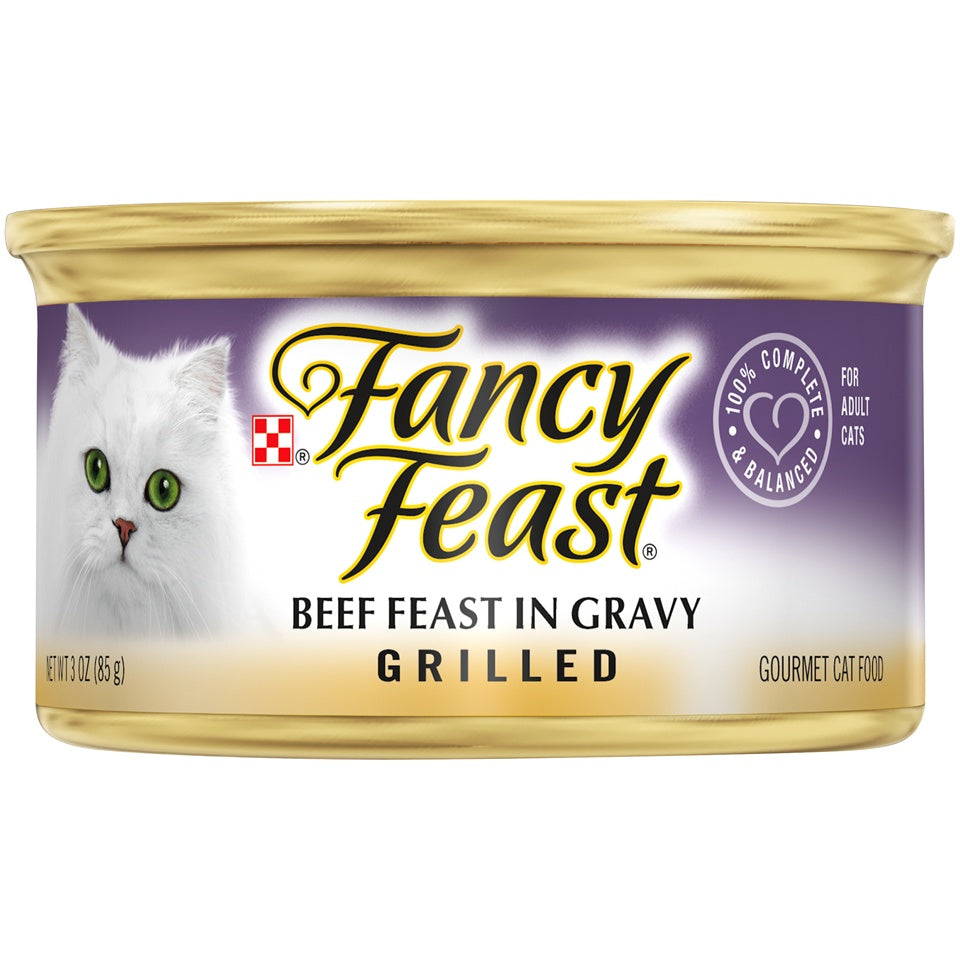 Wet cat outlet food fancy feast