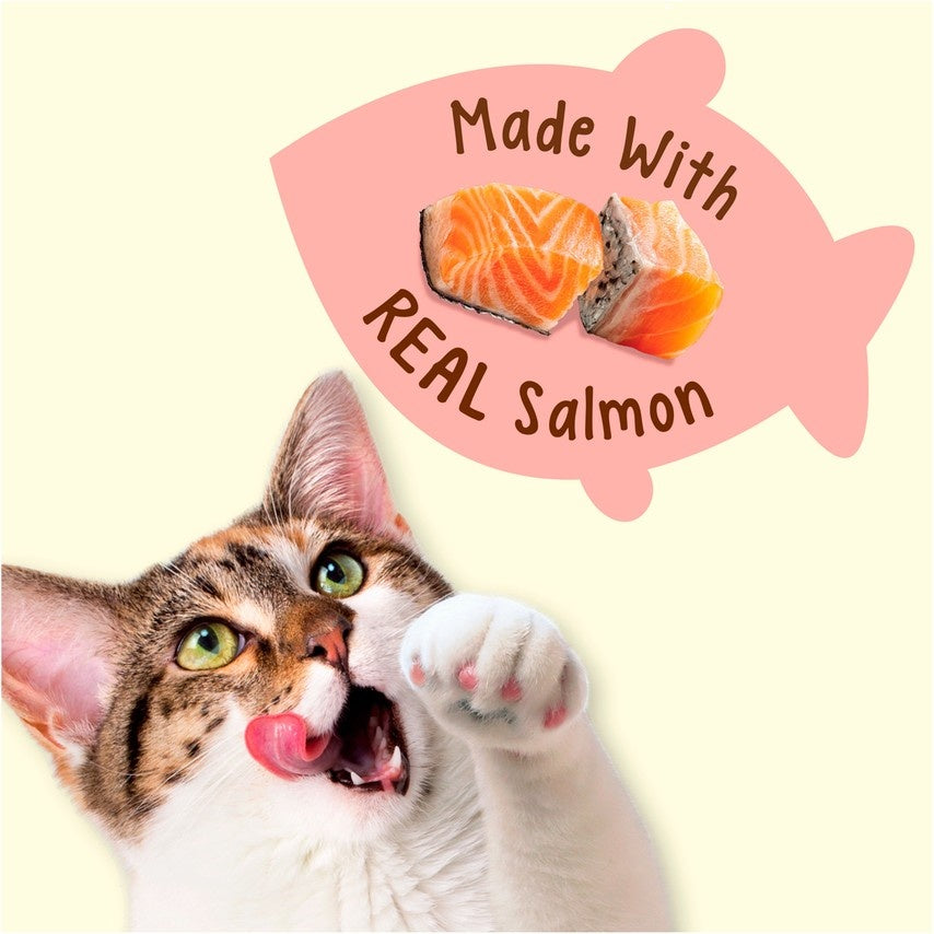 Friskies Party Mix Naturals Salmon Flavor Cat Treats