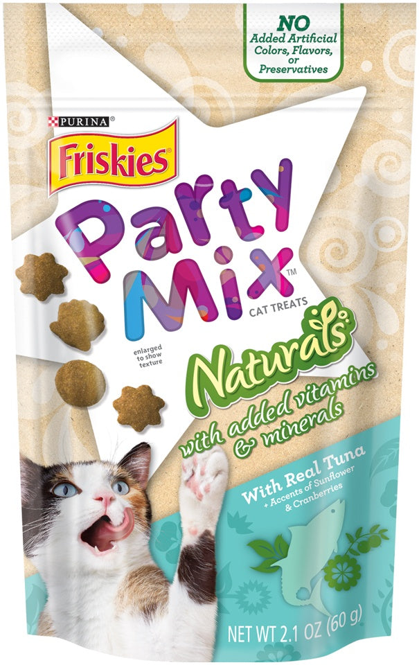 Friskies Party Mix Naturals Tuna Flavor Cat Treats