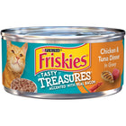 Friskies Tasty Treasures Chicken & Tuna in Gravy Canned Cat Food