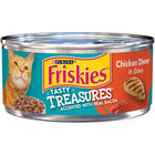 Friskies Tasty Treasures Chicken Dinner in Gravy Canned Cat food