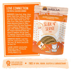 Weruva Slide N' Serve Grain Free Love Connection Chicken & Salmon Dinner Wet Cat Food Pouch