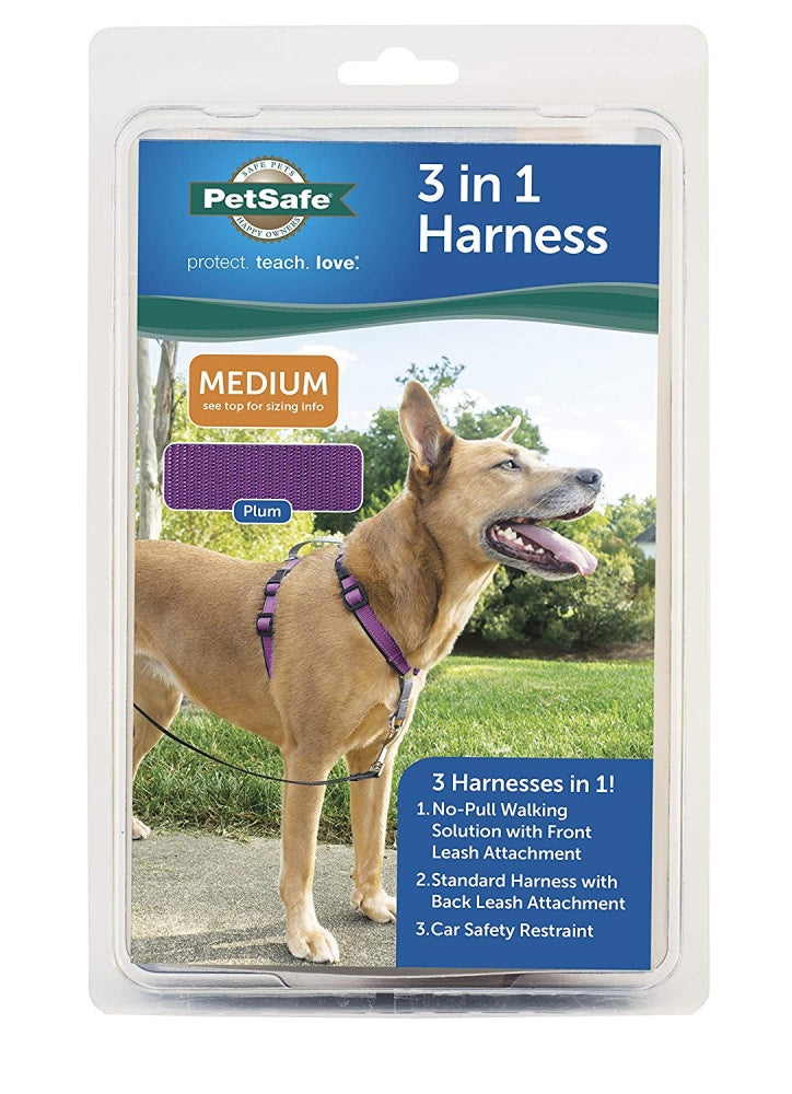 PetSafe in Plum Dog Harness Incredible Pets