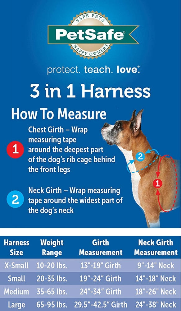 Petsafe 3 in 1 harness petsmart best sale