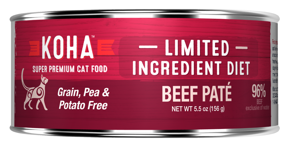 KOHA Grain Potato Free Limited Ingredient Diet Beef Pate Canned