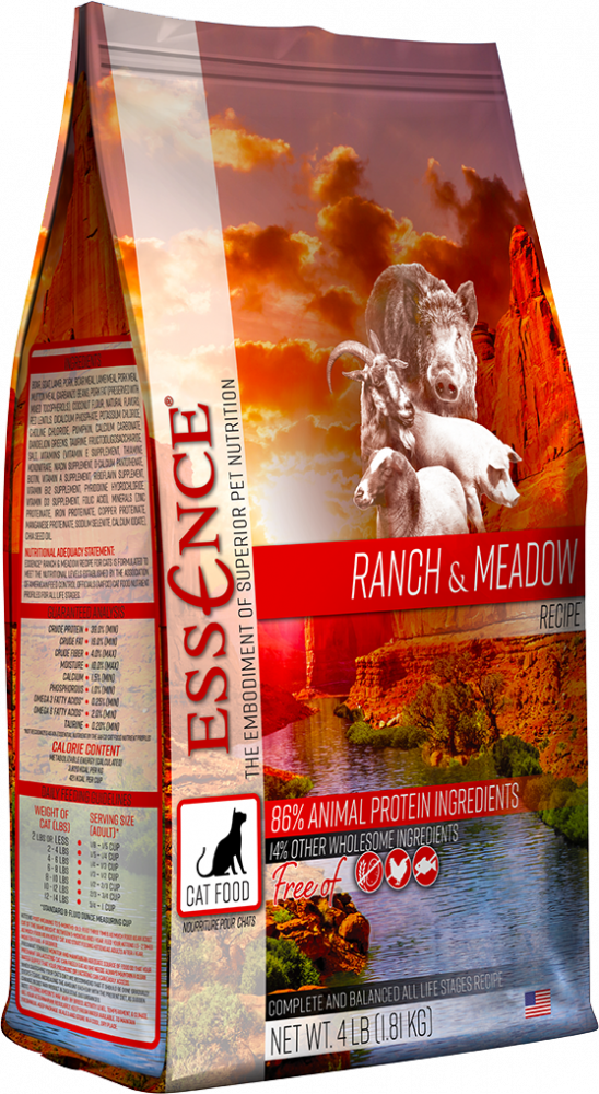 Essence Grain Free Ranch Meadow Recipe Dry Cat Food Incredible