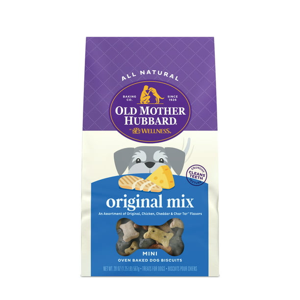 Old Mother Hubbard Crunchy Classic Natural Original Assortment Mini Biscuits Dog Treats