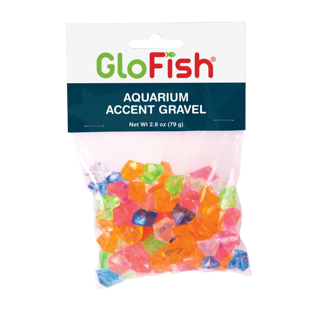 GloFish Aquarium Multicolored Gems Gravel Accents