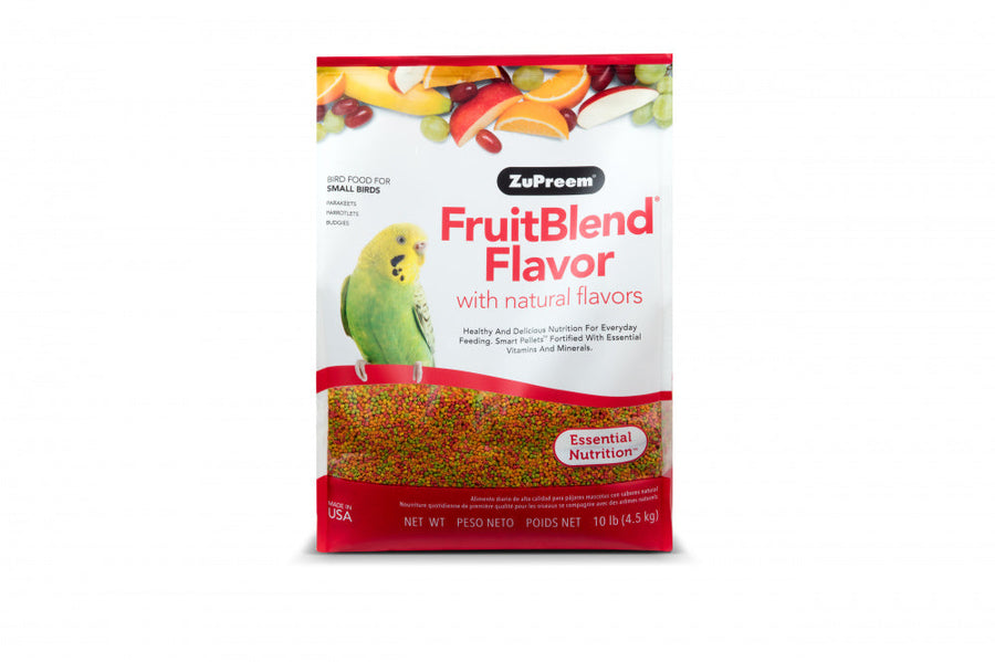 Zupreem FruitBlend Flavor Food with Natural Flavors for Small Birds