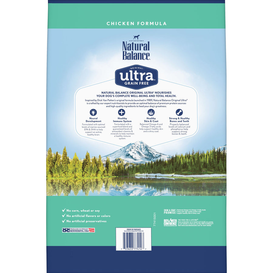 Natural Balance® Original Ultra® Grain Free Chicken Recipe Dry Dog Food