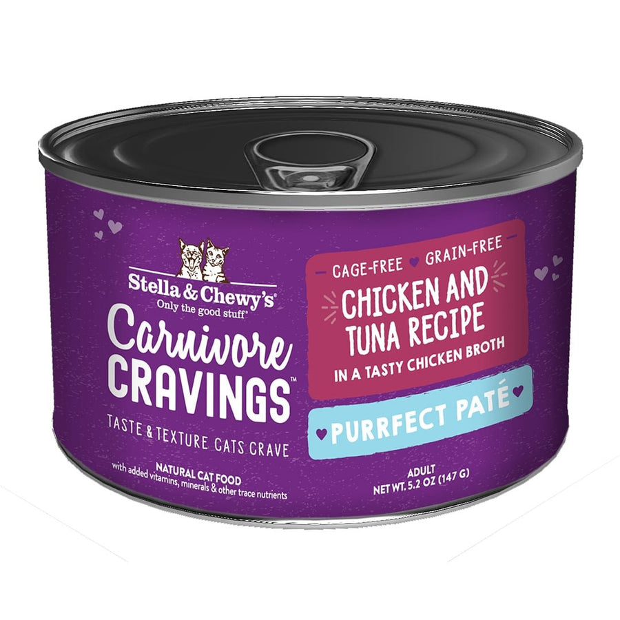 Stella & Chewy's Carnivore Cravings Chicken & Tuna Pate Canned Cat Food