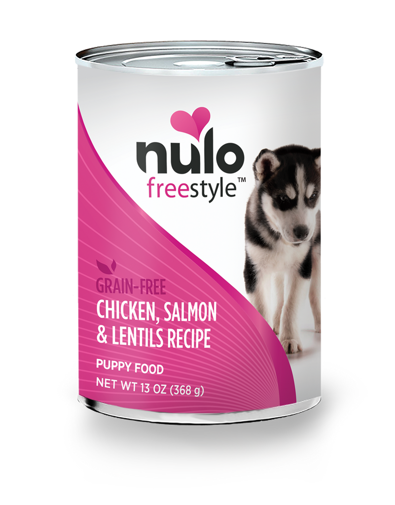 Nulo Freestyle Grain-Free Chicken, Salmon & Lentils Canned Puppy Food