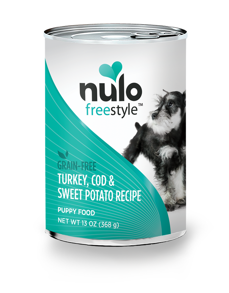 Nulo Freestyle Grain-Free Turkey, Cod & Sweet Potato Canned Puppy Food