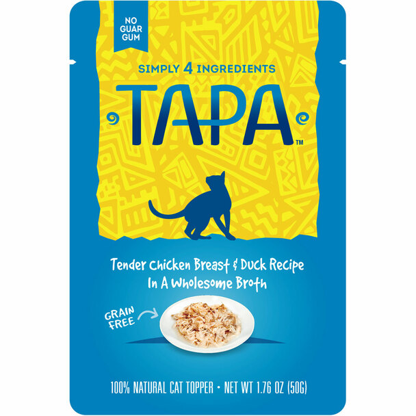 Tapa Chicken Breast & Duck Recipe Cat Food Pouch