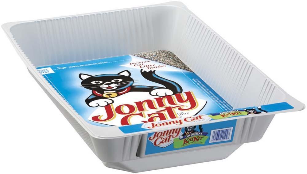 Jonny Cat KatKit Disposable Cat Tray with Free Litter