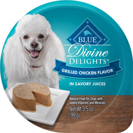 Blue Buffalo Divine Delights Pate Grilled Chicken Flavor