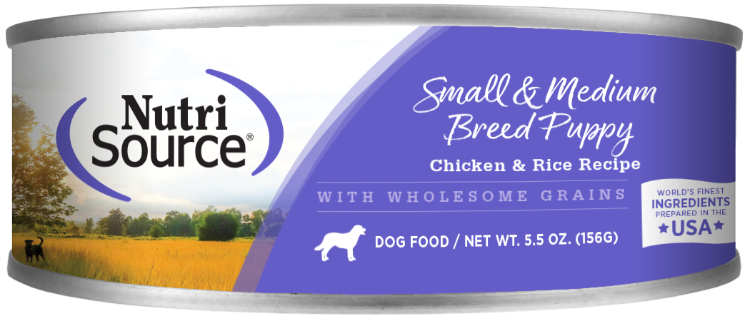 Nutrisource Small and Medium Breed Puppy Canned Dog Food