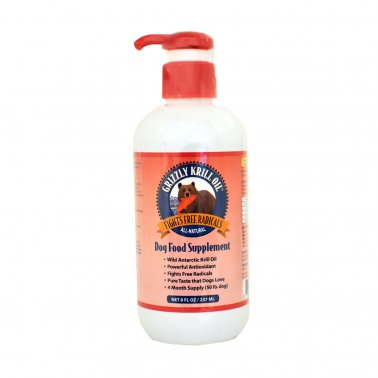 Grizzly Krill Oil Supplement for Dogs