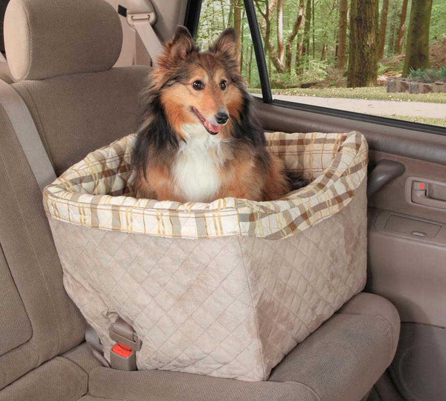 Solvit Products Happy Ride Quilted Dog Safety Seat