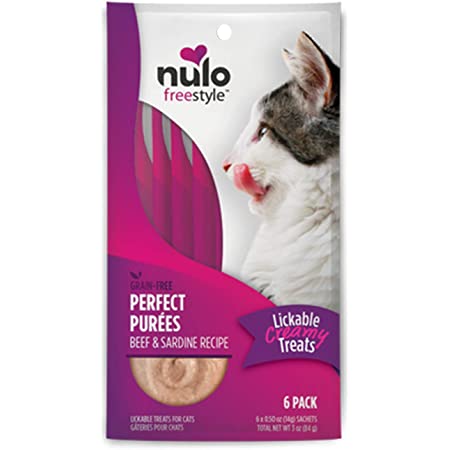 Nulo Freestyle Perfect Puree Beef & Sardine Cat Treat