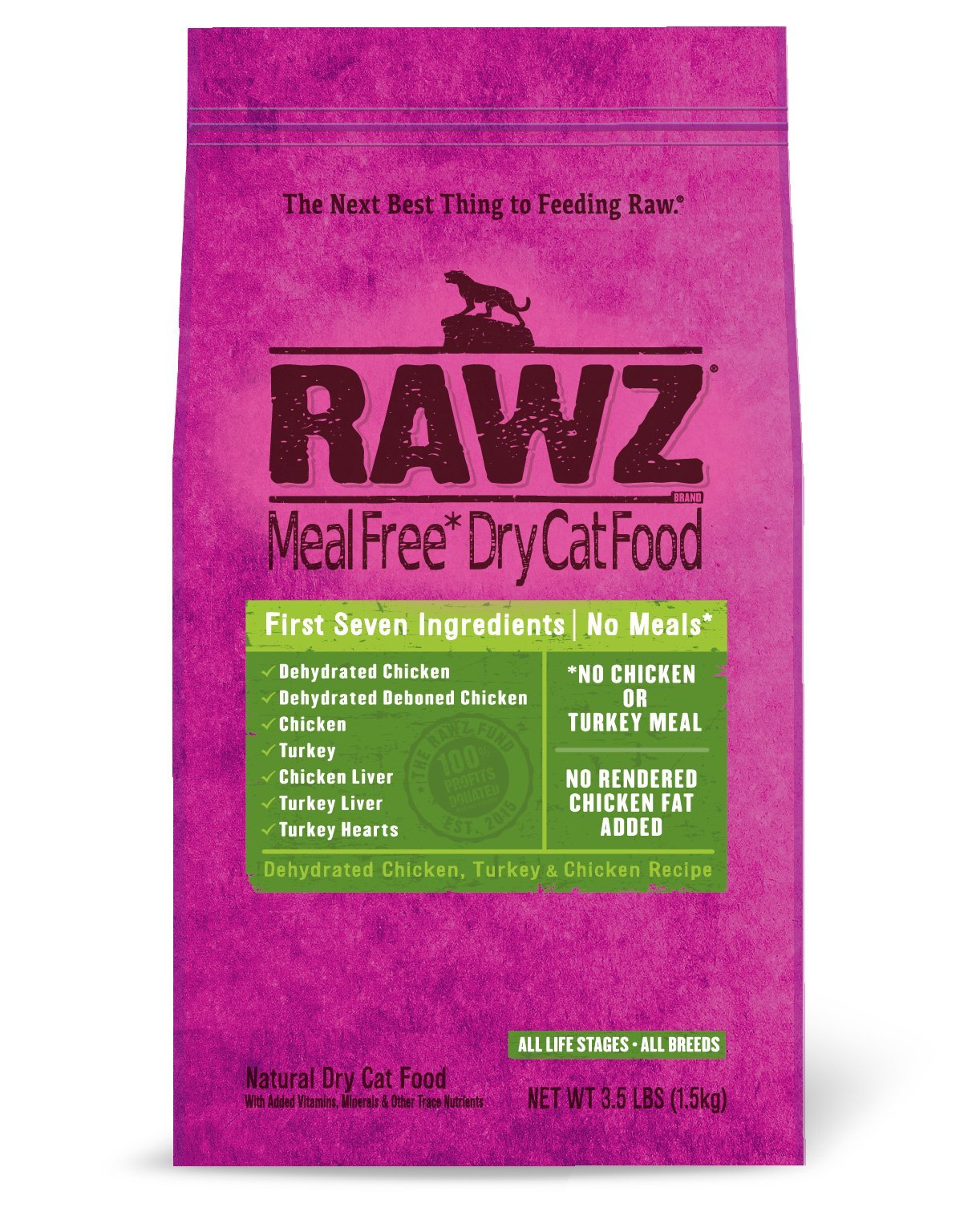 RAWZ Meal Free Chicken Recipe Dry Cat Food Incredible Pets