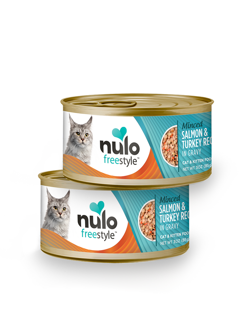 Nulo Freestyle Grain-Free Minced Salmon & Turkey Wet Cat Food