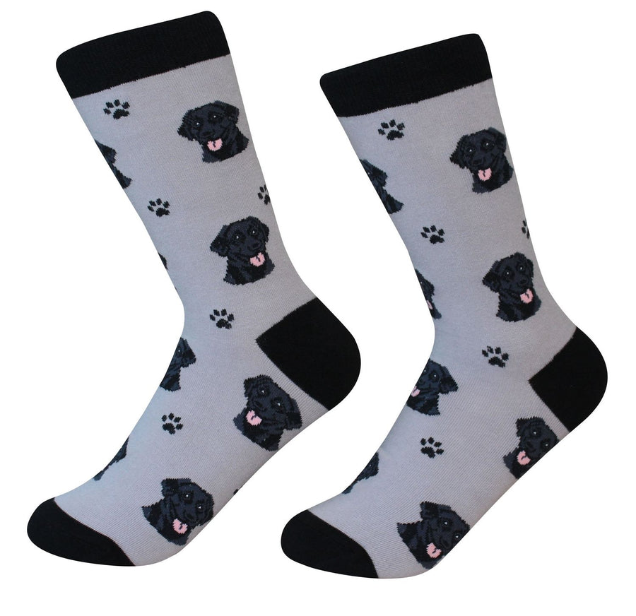 Black Lab Socks by Sock Daddy