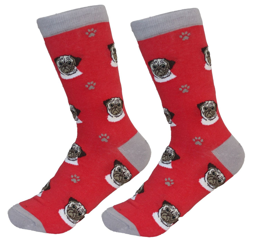 Pug Socks by Sock Daddy