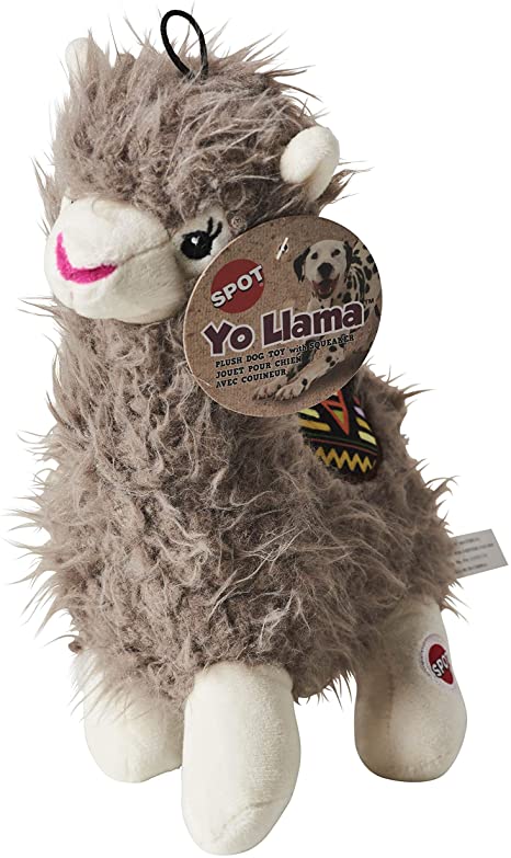 SPOT Yo Llama Plush Dog Toy