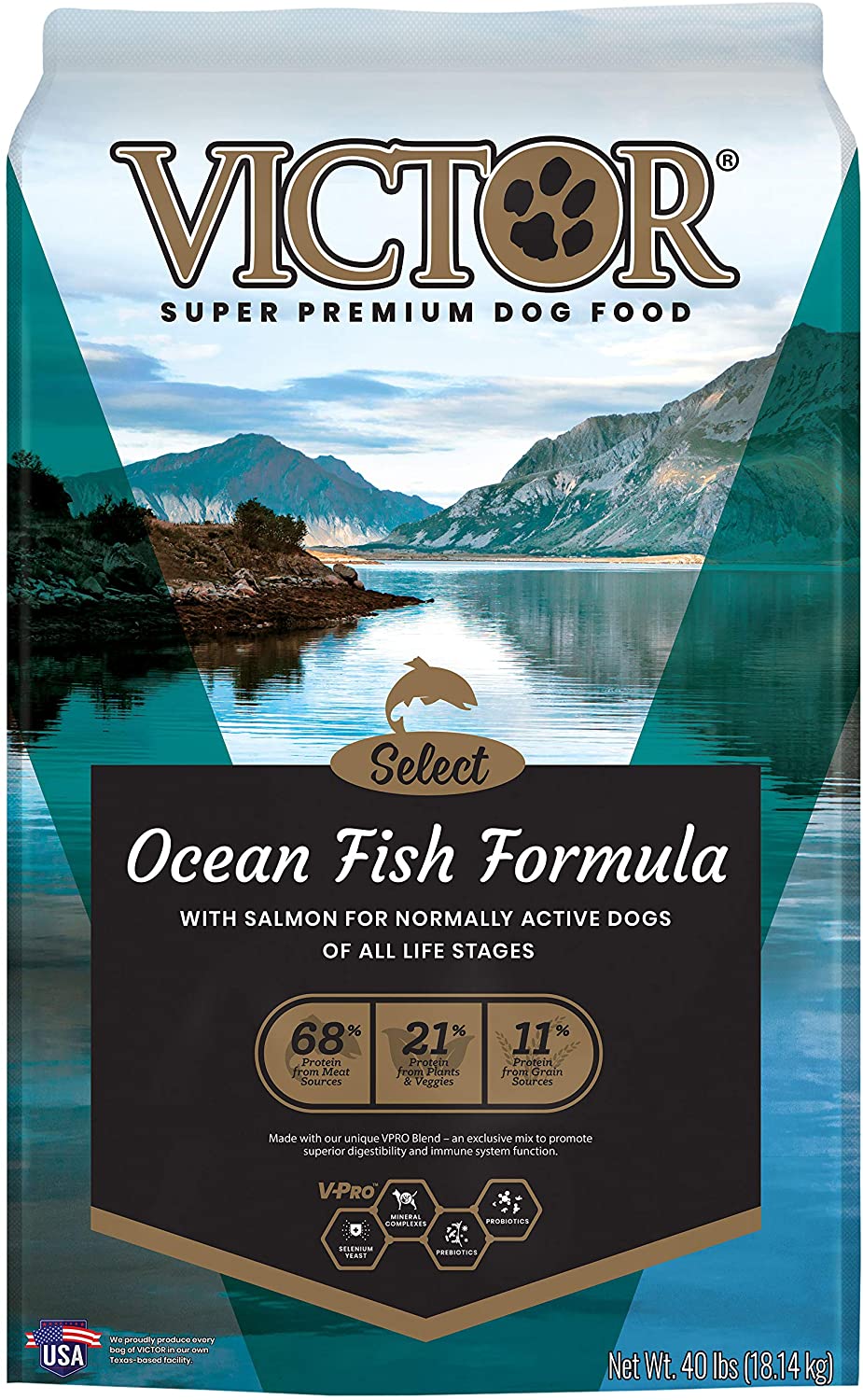 Victor Select Ocean Fish Dry Dog Food Incredible Pets