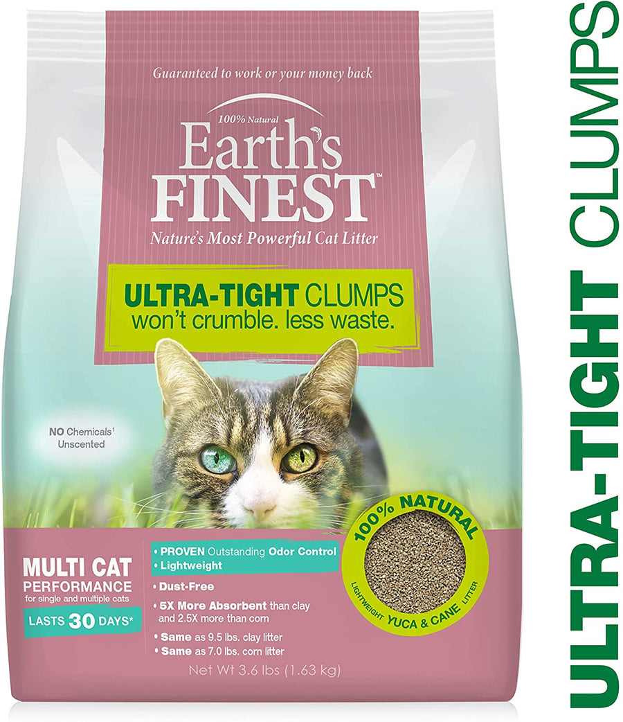 Earth's Finest Unscented Clumping Cat litter