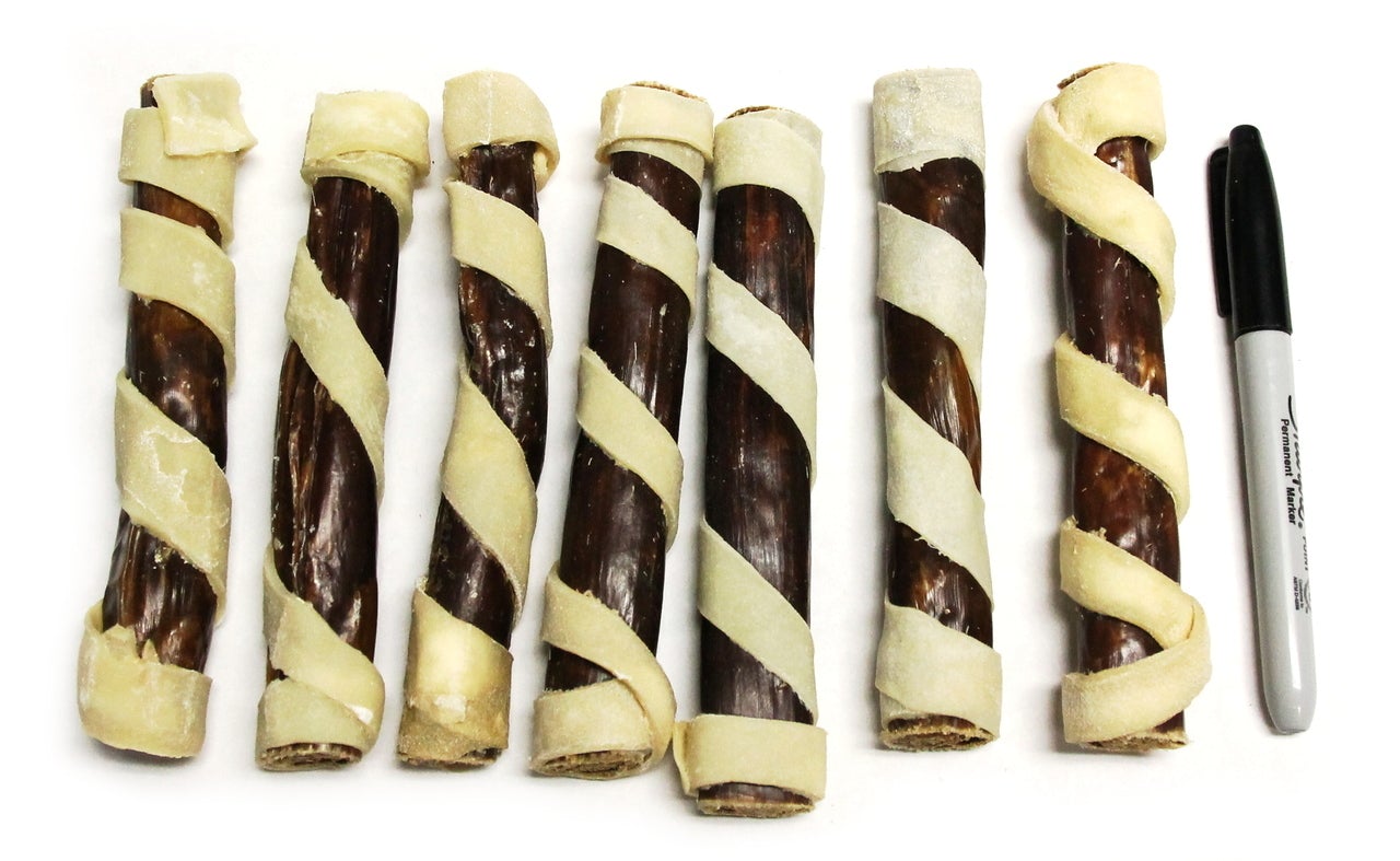 Tuesday's Natural Dog Company Spiral Chewy Bulls Dog Treat