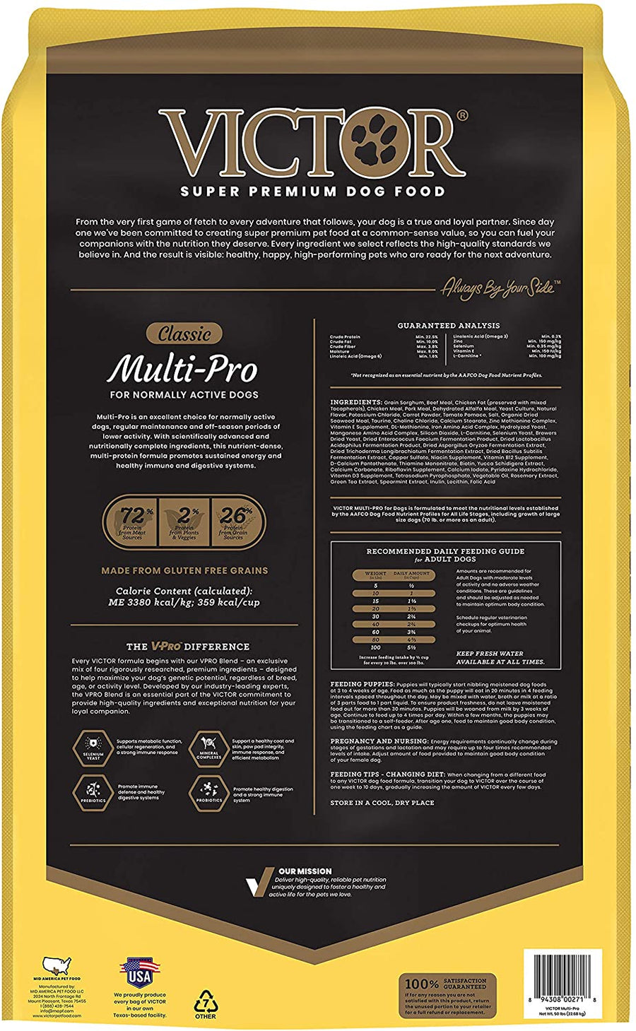 Victor Classic Multi-Pro Dog Food