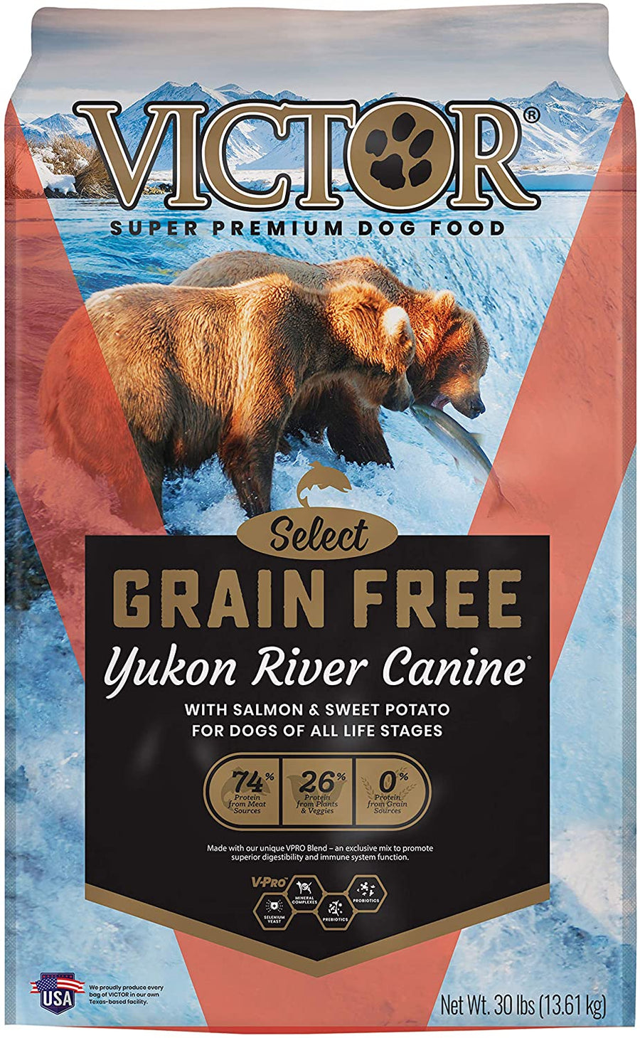 Victor Select Grain Free Yukon River Canine Dog Food