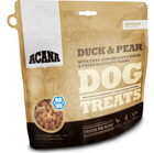 ACANA Singles Grain Free Limited Ingredient Diet Duck and Pear Formula Dog Treats 1.25oz, Front Bag