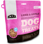 ACANA Singles Grain Free Limited Ingredient Diet Lamb and Apple Formula Dog Treats 1.25oz, Front Packaging