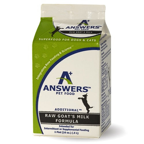 Answers Additional Fermented Raw Goats Milk