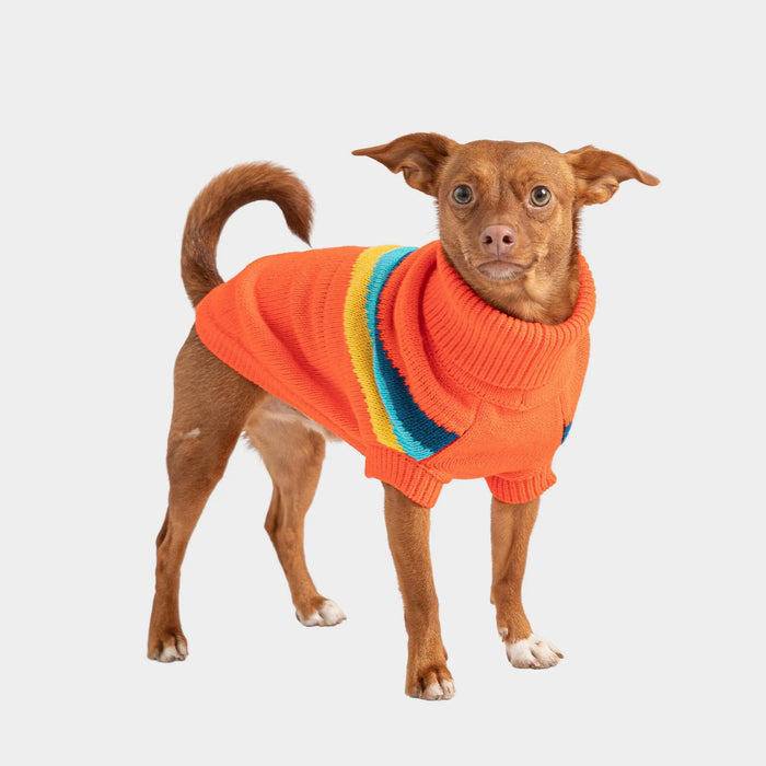 GF Pet Orange Alpine Sweater for Dogs