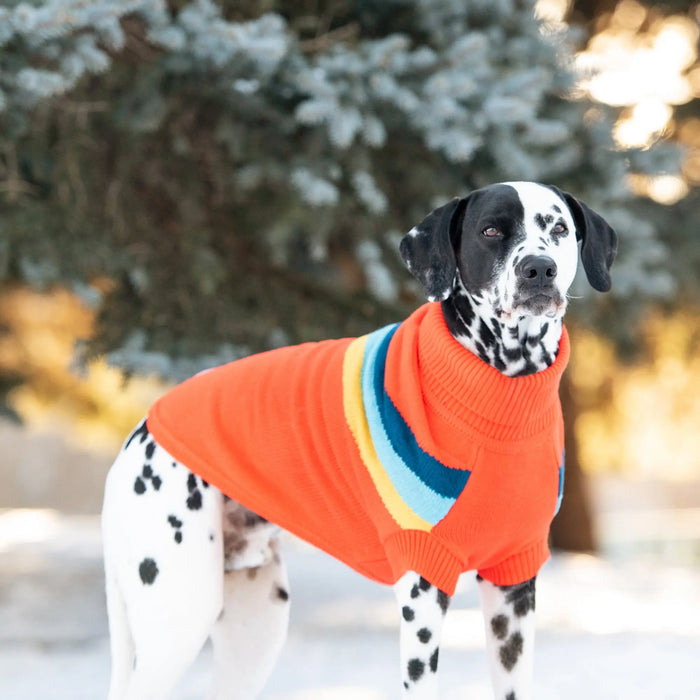 GF Pet Orange Alpine Sweater for Dogs