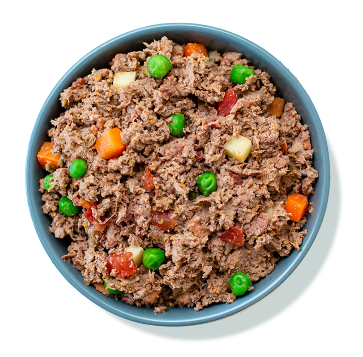 A Pup Above Texas Beef Stew Gently Cooked Frozen Dog Food