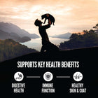 * Digestive Health
* Immune Function
* Healthy Skin & Coat
