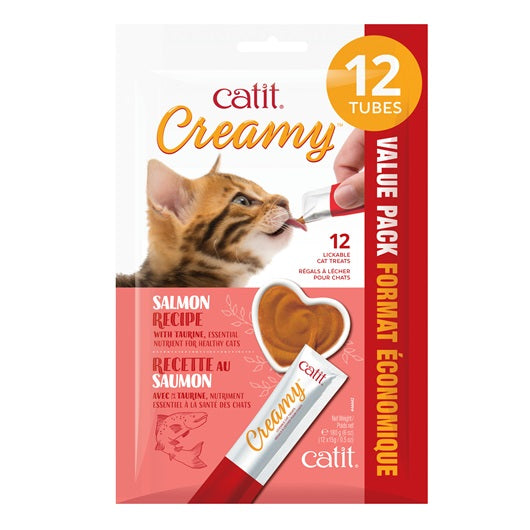 Catit Creamy Lickable Cat Treat Salmon