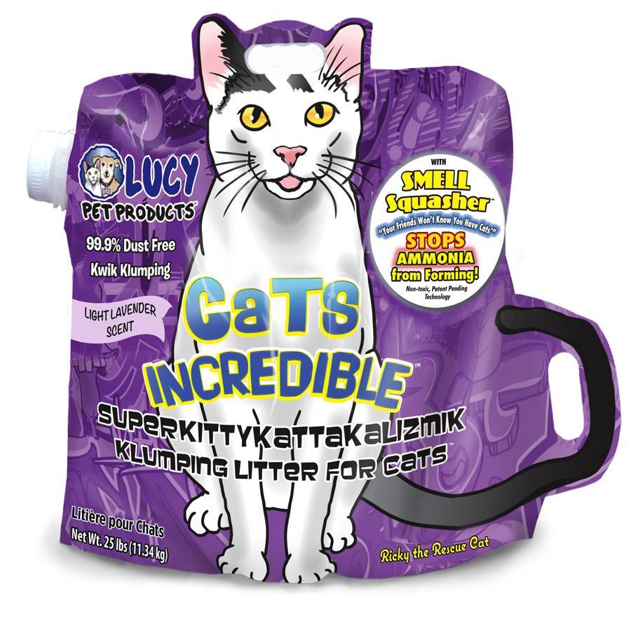 Lucy Pet Cats Incredible Litter Lavender Scented