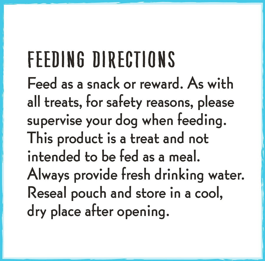Charlee Bear Natural Treats for Dogs, Chicken Soup and Garden Veggie Flavor, Feeding Directions