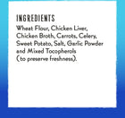 Charlee Bear Natural Treats for Dogs, Chicken Soup and Garden Veggie Flavor, Ingredients