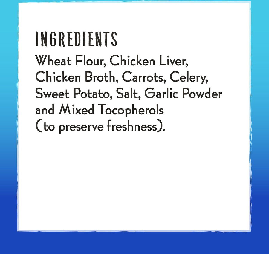 Charlee Bear Natural Treats for Dogs, Chicken Soup and Garden Veggie Flavor, Ingredients