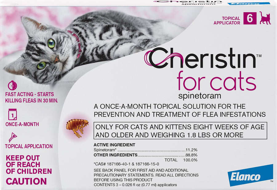 Cheristin Flea & Tick Topical Treatment For Cats