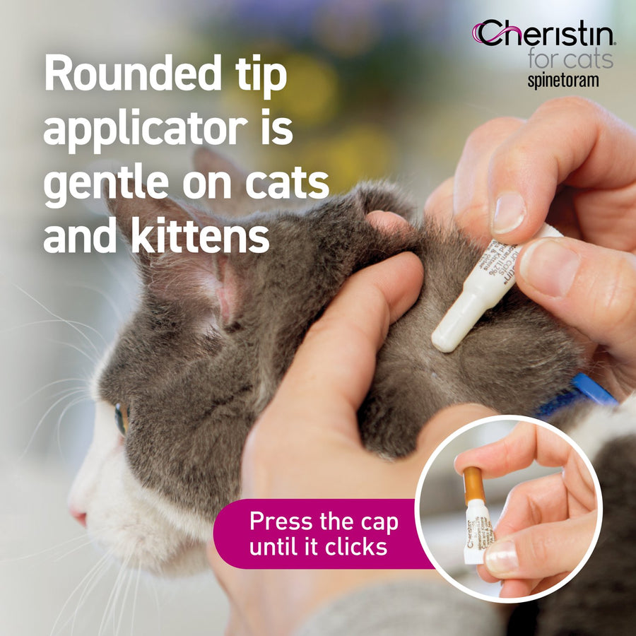 Cheristin Flea & Tick Topical Treatment For Cats