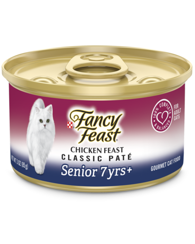 Fancy Feast Classic Chicken Paté Senior Cat Can